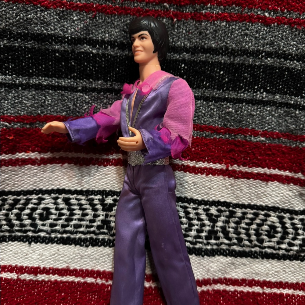 Vintage Donny Osmond Doll with Pink Accents
